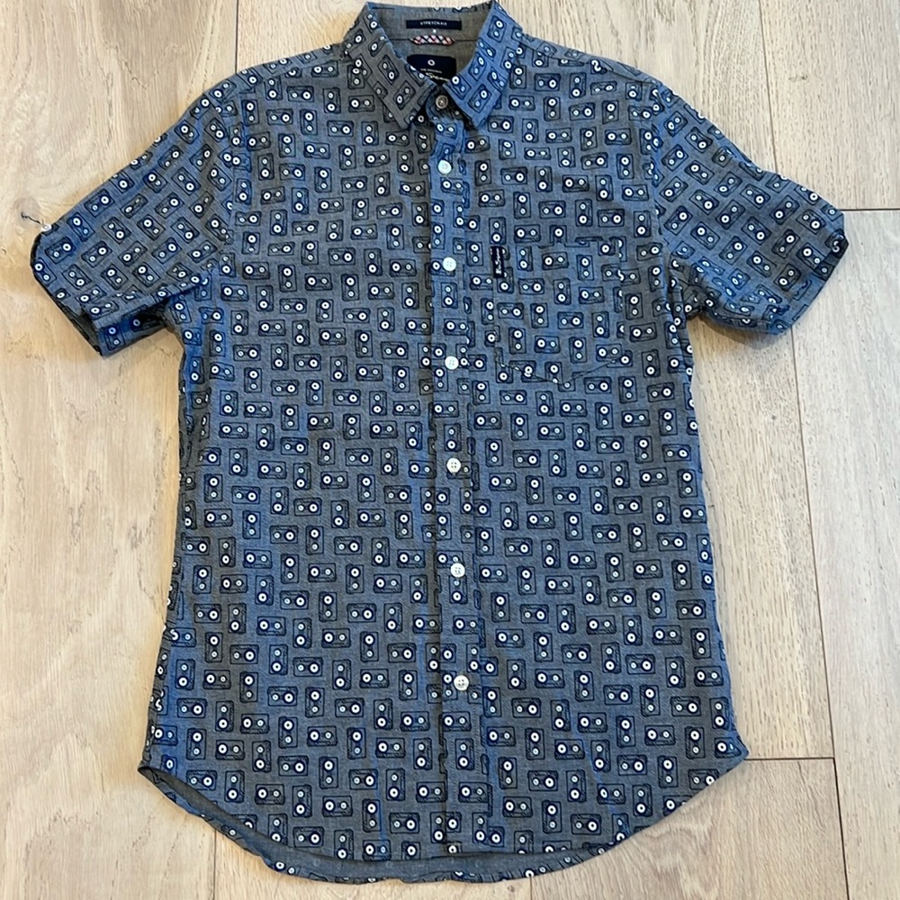 Ben Sherman Stretch Fit Button Down Size Small